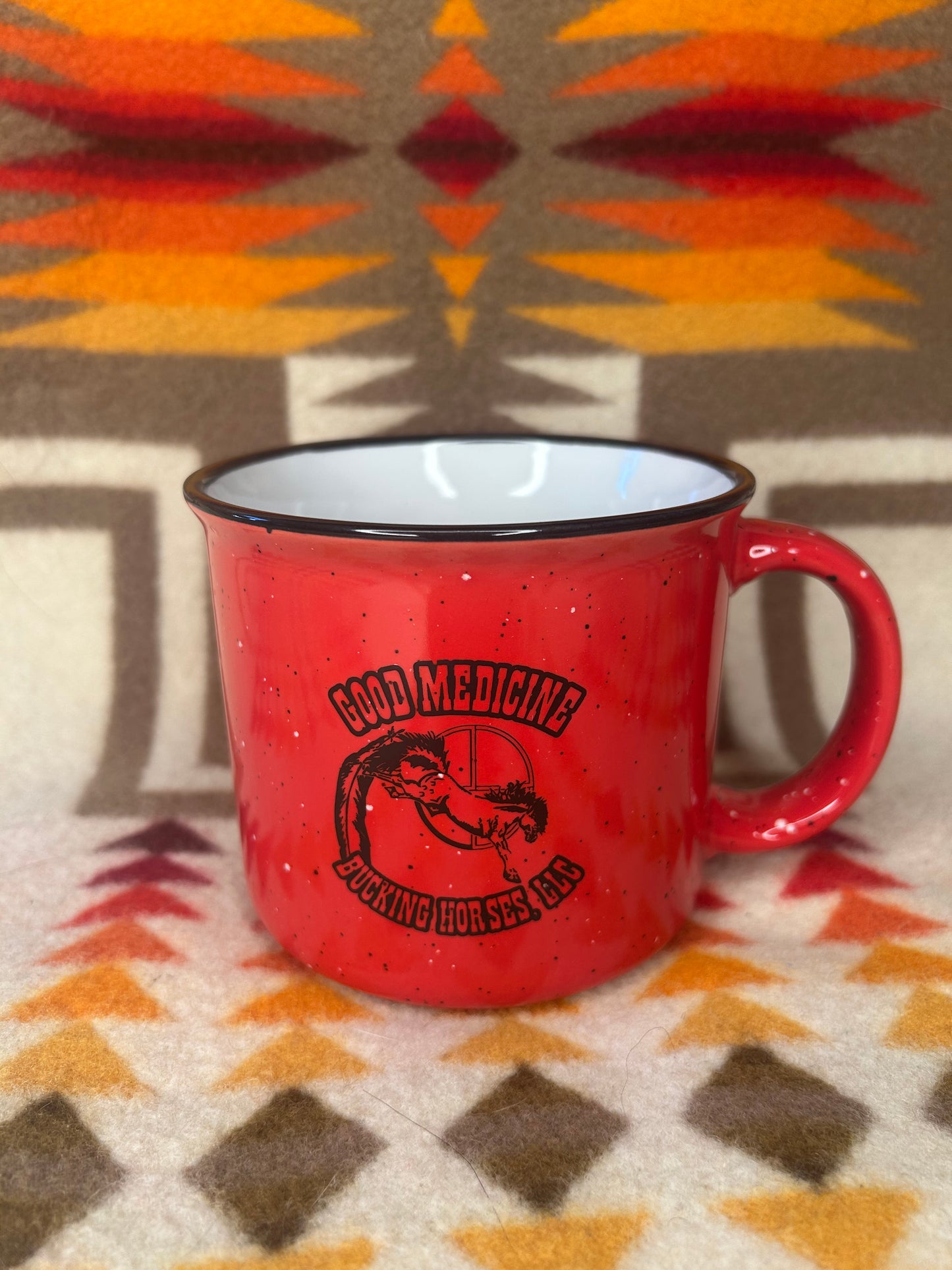 Good Medicine Bucking Horses Mug