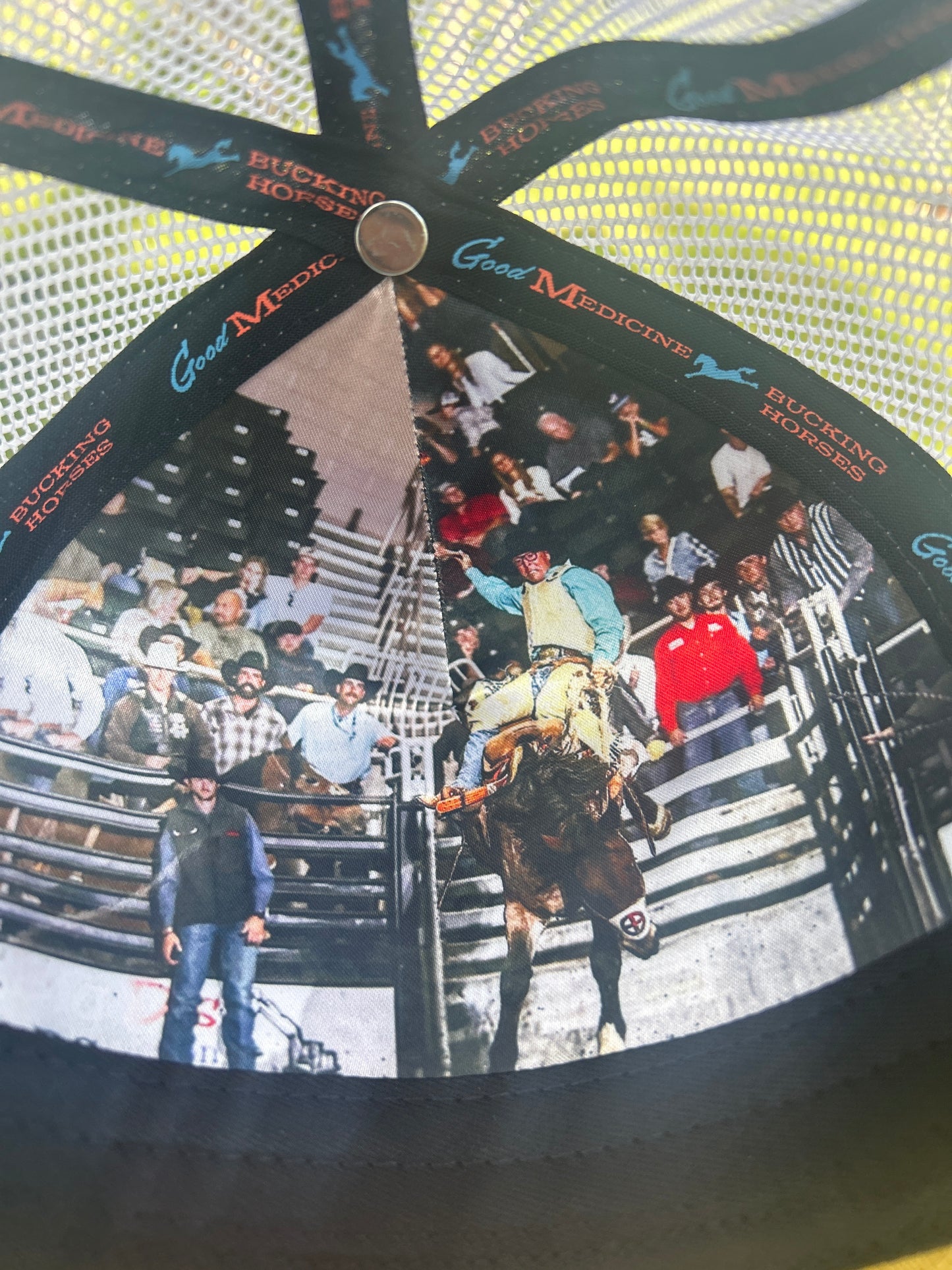 Good Medicine Bucking Horses War Horse SnapBack