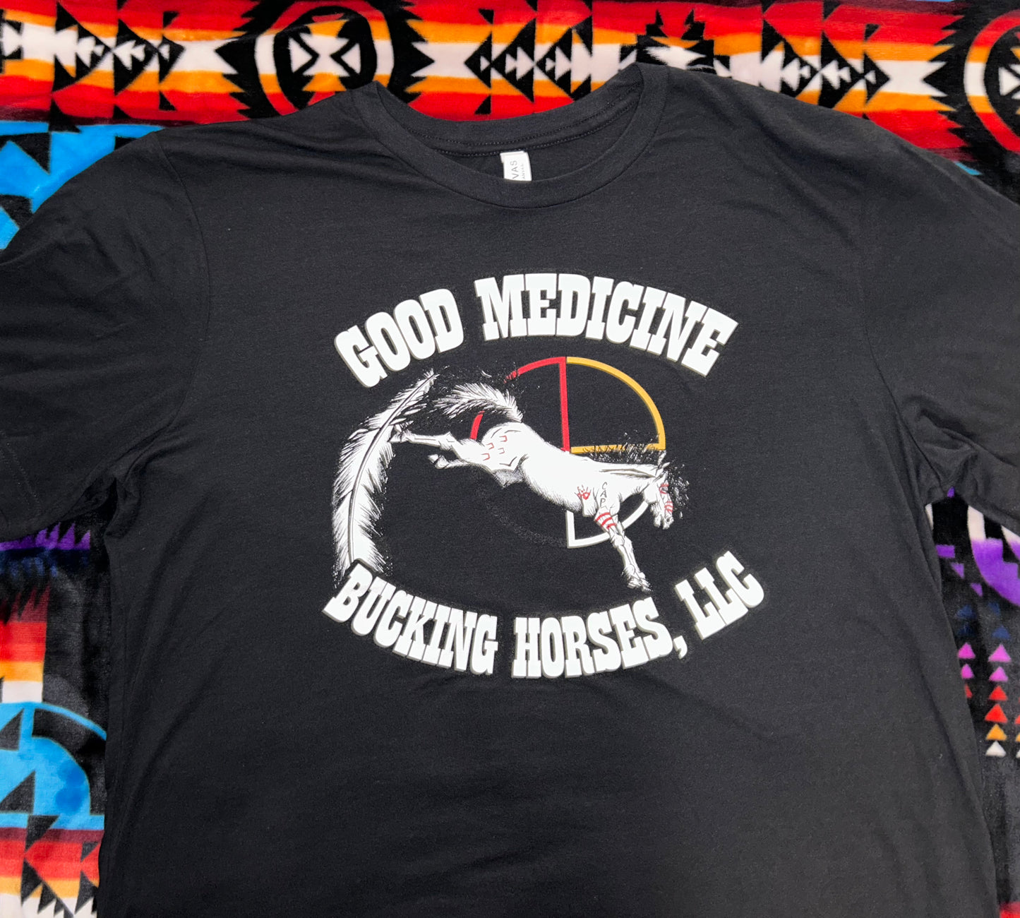 OG Good Medicine Bucking Horses Tee